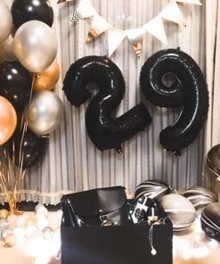 40 Inch birthday digital aluminum film guide balloon 13 6605466539590