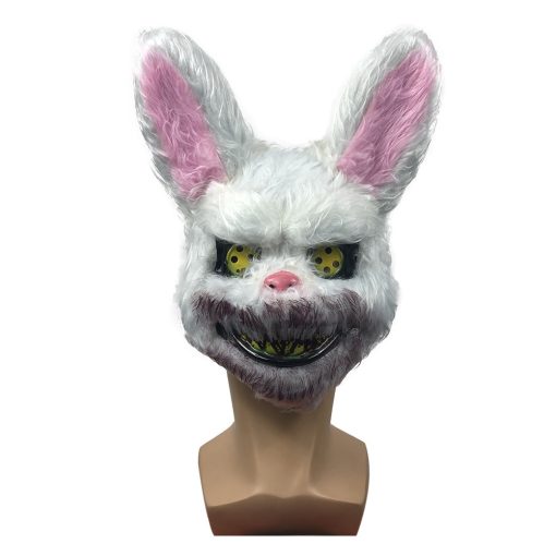 Halloween Mask Vibrato The Same Style Masquerade Bloody Bunny Mask - Image 2