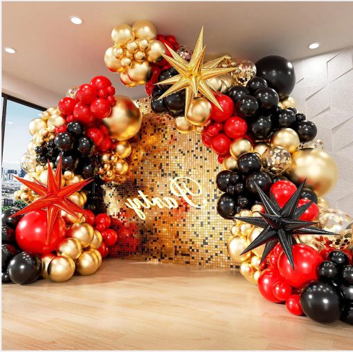 Explosion Star Thickened Balloon Chain Package Birthday Party Graduation Activity Arrangement Balloon - Image 4