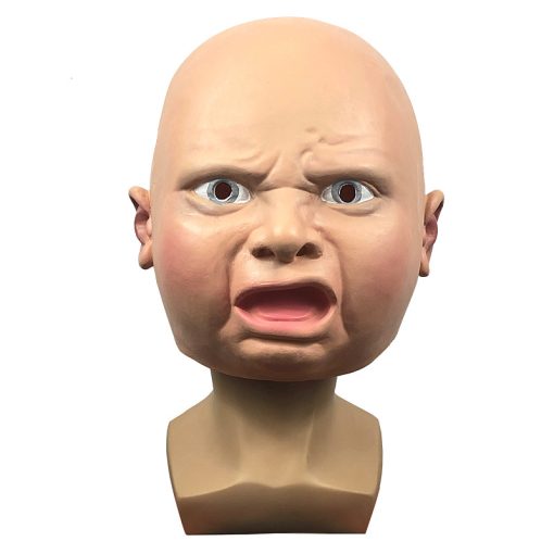 Cute Children Latex Headgear Mask Funny Face Headgear For Masquerade Party - Image 2