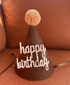 Children's Birthday One Year Old Alphabet Felt Small Pointed Party Hat Crown 18 77091f12 6e3d 4b37 8230 5447abcdf828