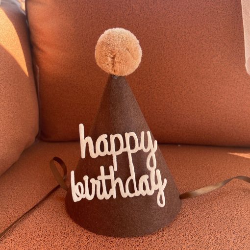 Children's Birthday One Year Old Alphabet Felt Small Pointed Party Hat Crown - Image 8
