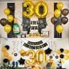 Black Gold Birthday Party Balloon Decoration Set Gilding 1 7b30e611 16be 4c4e 8439 76f1f9a70546