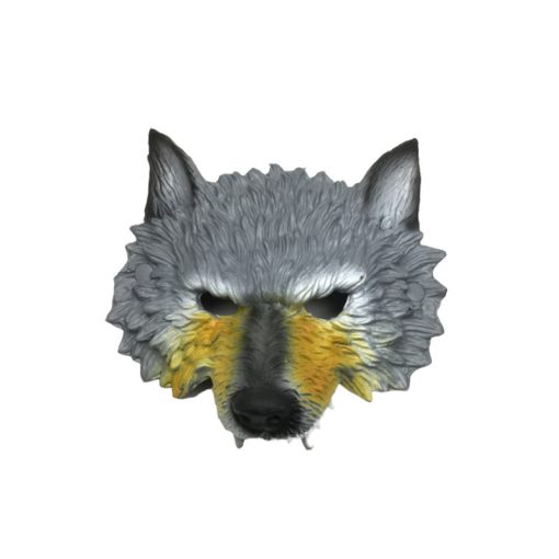 Halloween Performance Bar Masquerade PU Foam Wolf Head Mask - Image 7
