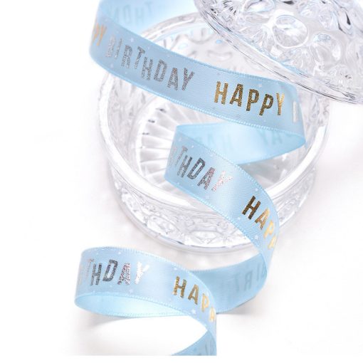 Birthday Ribbon Roll 9 M Birthday Greetings - Image 9