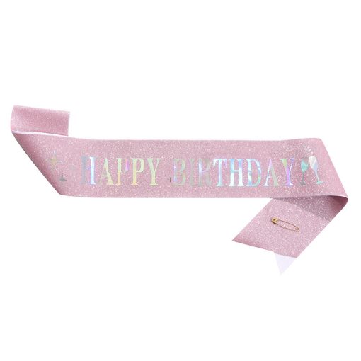 Birthday Crown Hair Clasp Shoulder Strap Birthday Power Strip - Image 10
