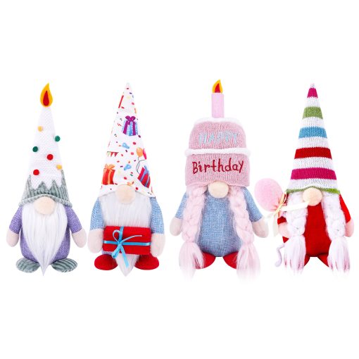 Birthday Plush Elf Decoration Birthday Faceless Doll Ornaments - Image 3