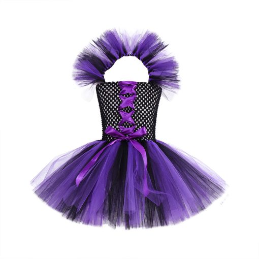 Children's Holiday Party Performance Costume Cosplay Witch Masquerade - Image 10