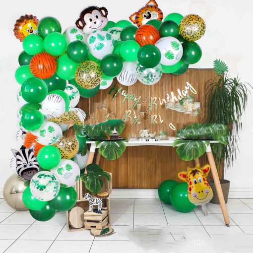 Animal birthday party decoration set balloon hinge set - Image 10