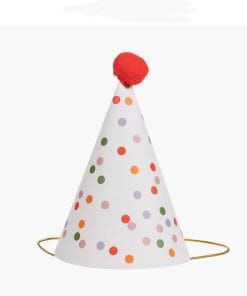 Plush ball printing party birthday hat children adult dress up supplies