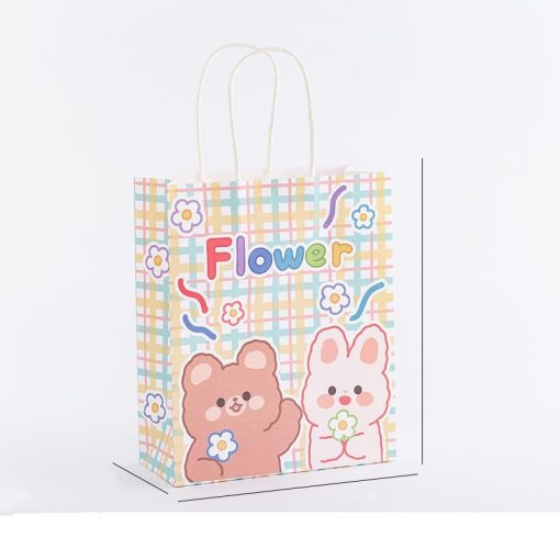 Kraft Paper Snack Birthday Shopping Gift Bag - Image 5