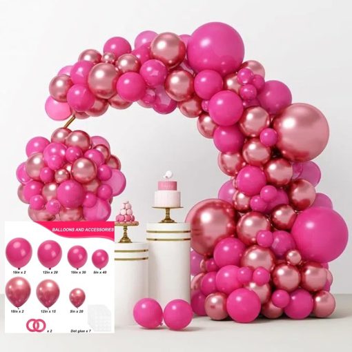 Birthday Package Balloon Chain Wedding Decoration Scene Layout Balloon Set - Image 4