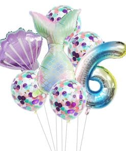 Birthday Party Supplies Decorative Mermaid Balloon Package 15 a25f8885 8502 4921 92d3 b90260bf427b