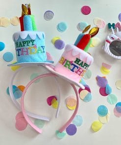 Cute Birthday Cake Birthday Headband Party Dress Up
