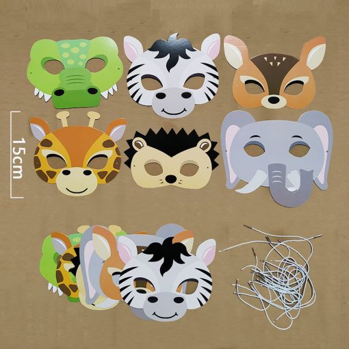 Paper Animal Mask Festival Party Birthday Party Mask - Image 2