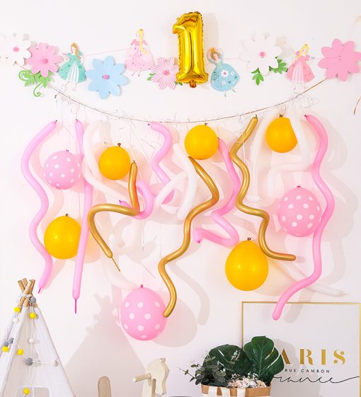 New Ins Roll Balloon Set Children''s Birthday Party Decoration Theme Balloon Set - Image 5