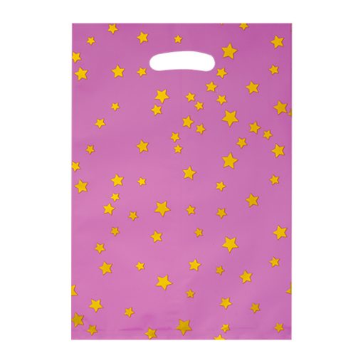 Birthday Party Solid Color Five-pointed Star Aluminum Film Gift Bag - Image 10