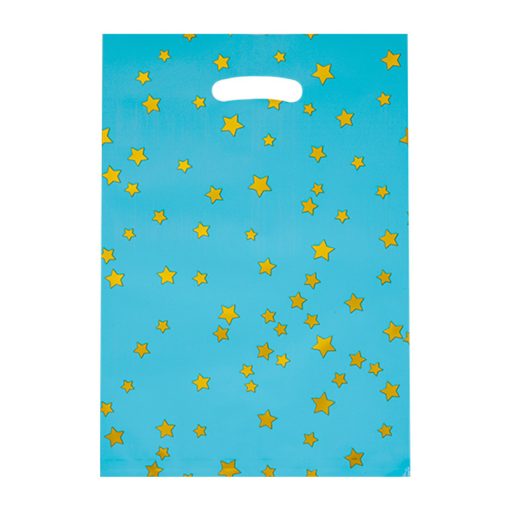 Birthday Party Solid Color Five-pointed Star Aluminum Film Gift Bag - Image 5