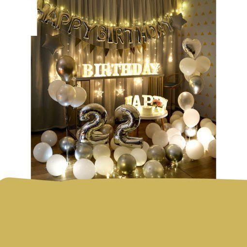 Happy Birthday Party Arrange Balloon Decoration Ball - Image 7