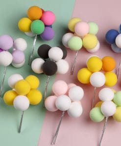 Baking Cake Decorating Colorful Balloons Plugin