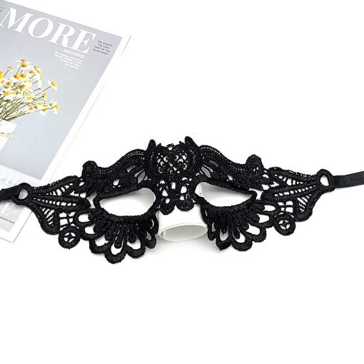 Halloween Adult Princess Masquerade Golden Lace Mask Bronzing Half Face Eye Mask For Women - Image 5