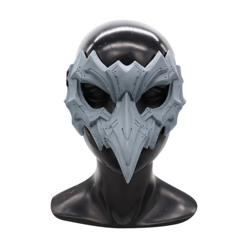 Smiling Mask Halloween Party Props Masquerade Funny Scary Dark Bullet Shadow Yin - Image 8