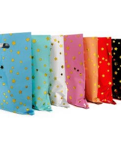 Birthday Party Solid Color Five-pointed Star Aluminum Film Gift Bag