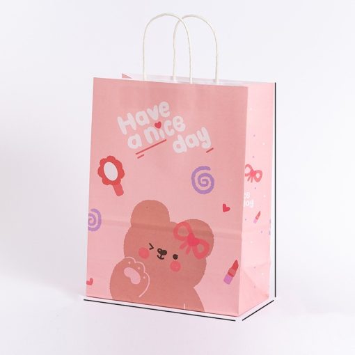 Kraft Paper Snack Birthday Shopping Gift Bag - Image 3