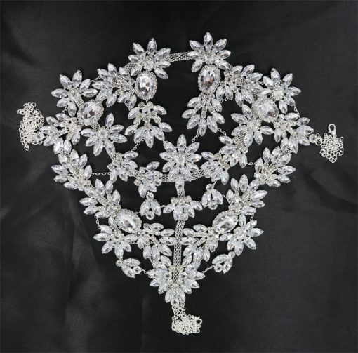 Exaggerated Masquerade Mask Personality Holiday Party Show Rhinestone Mask European Beauty - Image 5