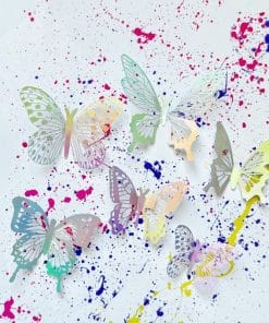 Butterfly Birthday Cake Plug-in Beautiful Mother's Day Cake Decoration Plug-in 15 d6daa4b6 e7d2 4c14 abd2 731a4a09bcb7