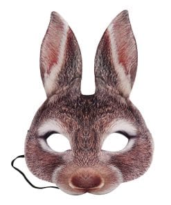 Carnival Party Masquerade EVA Half Face Rabbit Animal Mask