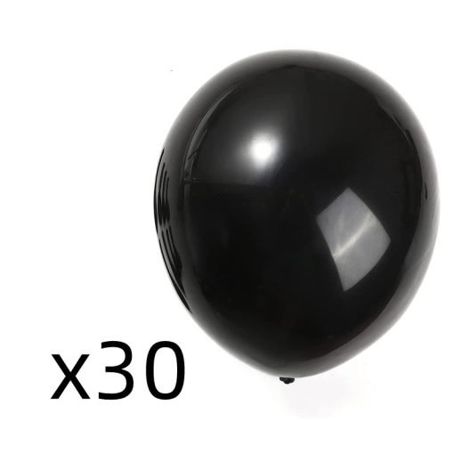 Black Balloon 18-inch Round Birthday Party Decoration - Image 6