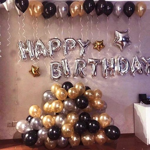 Birthday Letter Balloon Scene Arrangement Package For Adults - Image 3