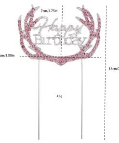 Birthday Crown Hair Clasp Shoulder Strap Birthday Power Strip 18 e584b186 b2a7 43ae b3aa 13e45a5d5e49