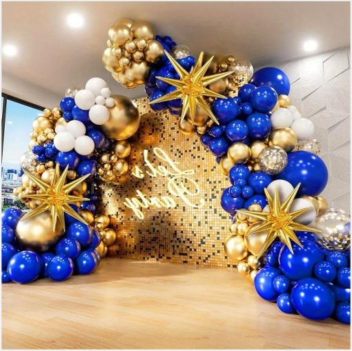 Explosion Star Thickened Balloon Chain Package Birthday Party Graduation Activity Arrangement Balloon - Image 3