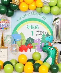 Children's Birthday Decoration Background Wall Dinosaur Theme Balloon