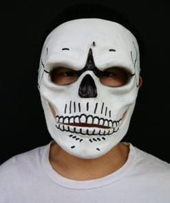 Smiling Mask Halloween Party Props Masquerade Funny Scary Dark Bullet Shadow Yin