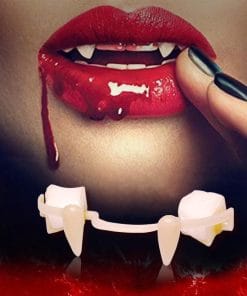 Halloween Vampire Teeth Retractable Fangs Masquerade Party Horror Zombie Teeth Cosplay Costume Props 13 f5f9533a dcb9 4896 882f 008f18594b46