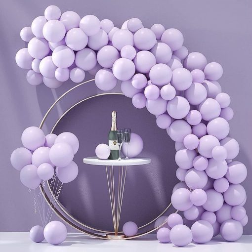 Latex Horse Macaron Birthday Arch Thickened Balloon Set - Image 4