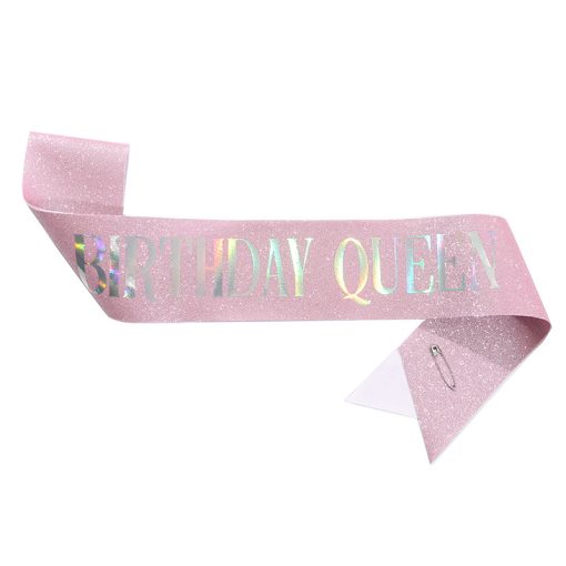 Birthday Crown Hair Clasp Shoulder Strap Birthday Power Strip - Image 6